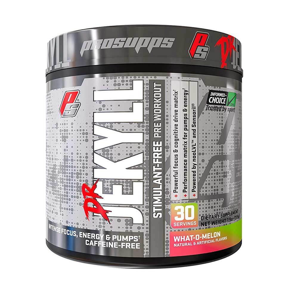 Pro Supps Dr Jekyll Stimulant Free 30 Servings Pre-Workouts Pro Supps What-O-Melon (1760843005995)