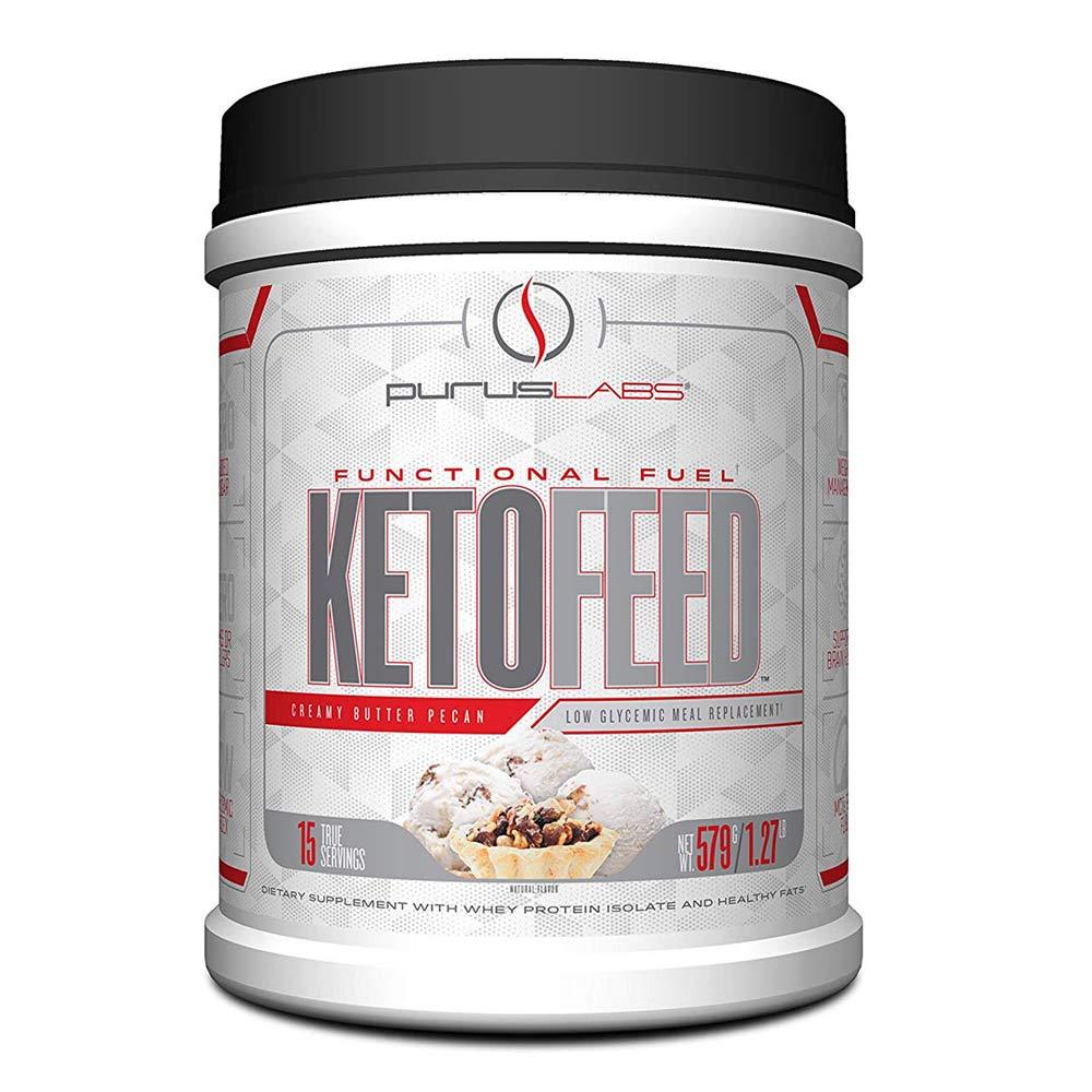 Purus Labs KetoFeed 15 Servings Protein Powders Purus Labs Creamy Butter Pecan (1761263026219)