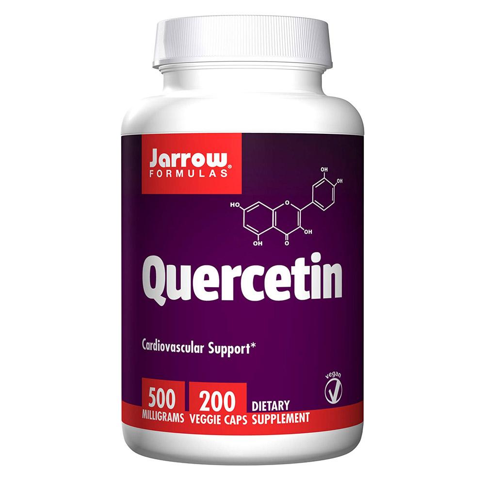 Jarrow Formulas Quercetin 500mg 200 Veggie Caps | Cardiovascular Support Herbs Jarrow Formulas (1779031277611)
