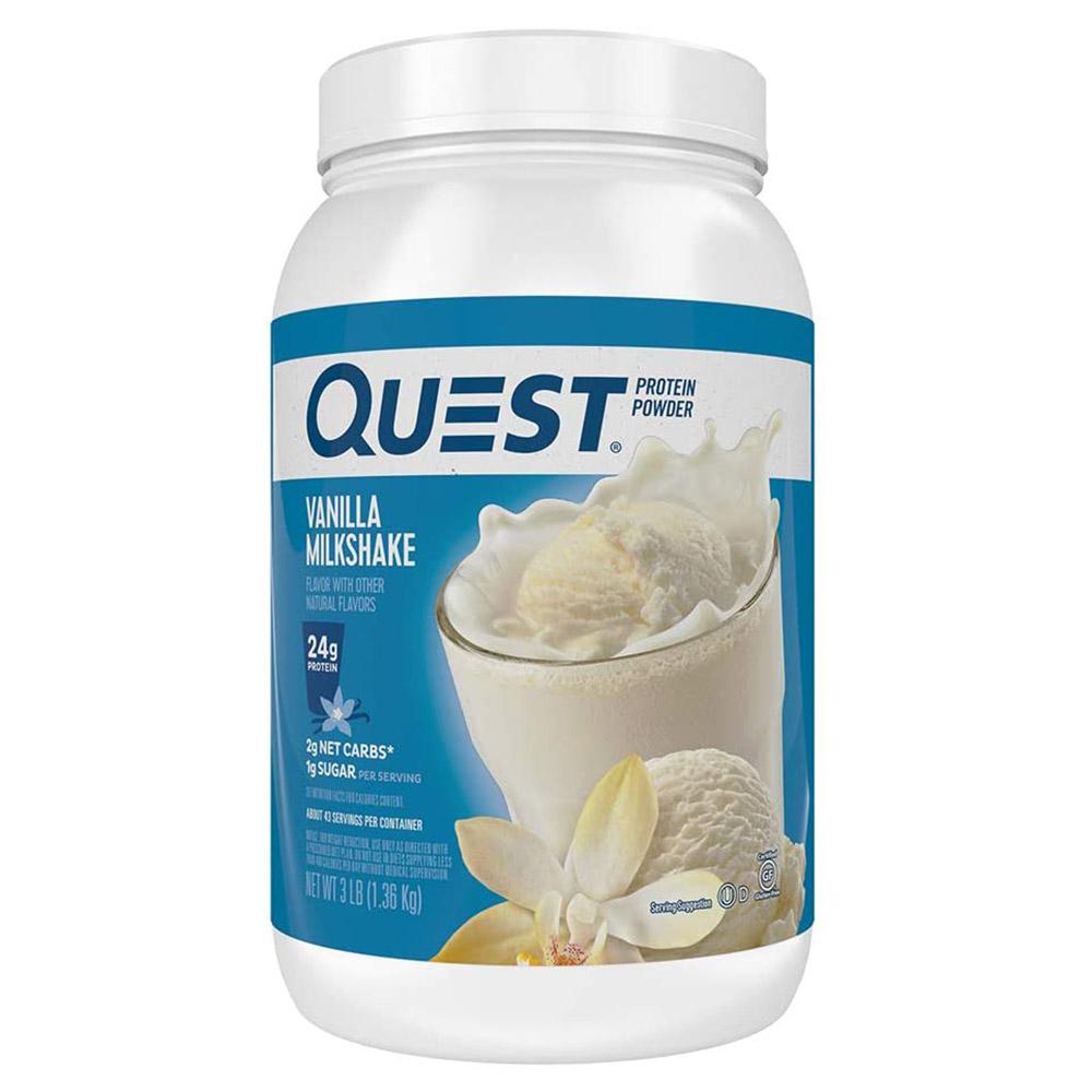 Quest Nutrition Quest Protein Powder 3lb | Protein Powder Protein Powders Quest Nutrition Vanilla Milkshake (1712224010283)
