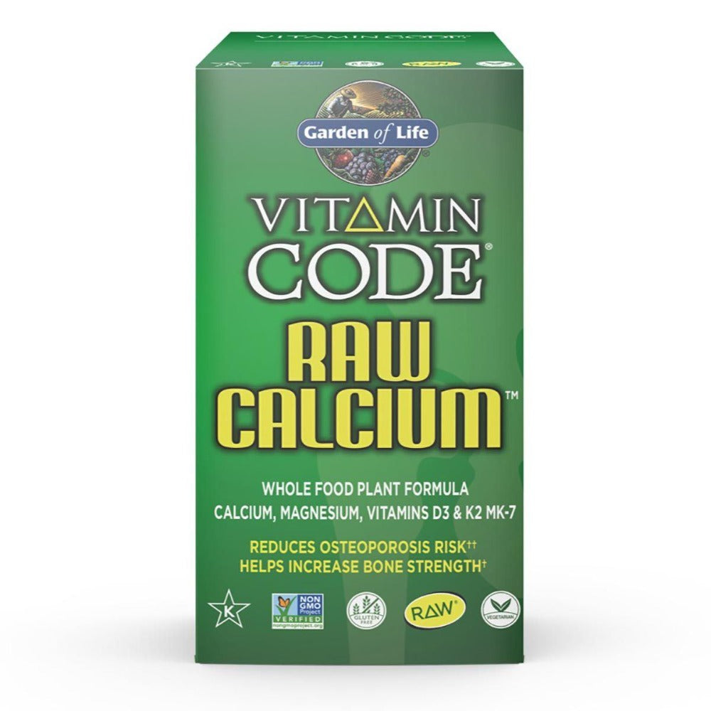 Garden of Life Vitamin Code Raw Calcium 60 Caps Minerals Garden of Life (1058191999019)