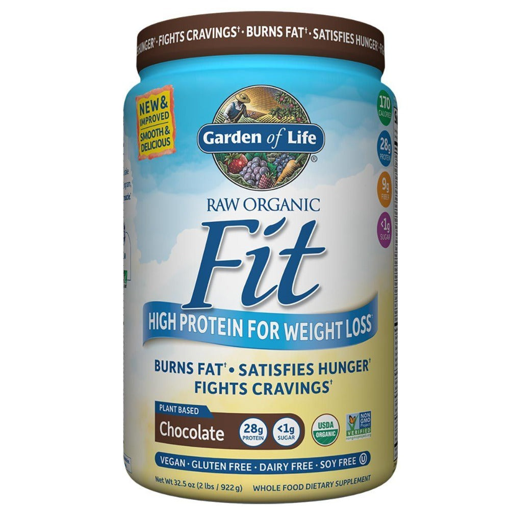 Garden of Life Raw Fit 2 Lbs Protein Garden of Life Chocolate (1059330883627)