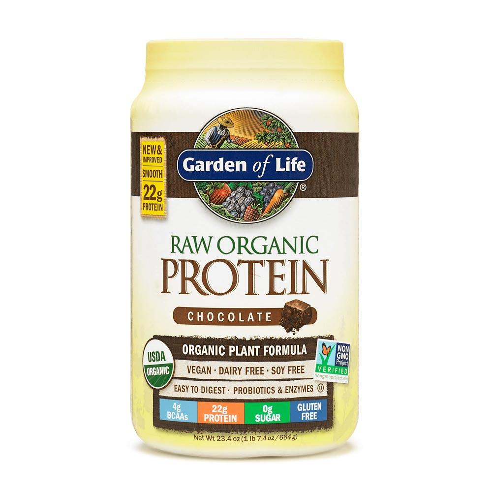 Garden of Life Raw Organic Protein 1LBS Protein Garden of Life Chocolate Cacao (1058733555755)