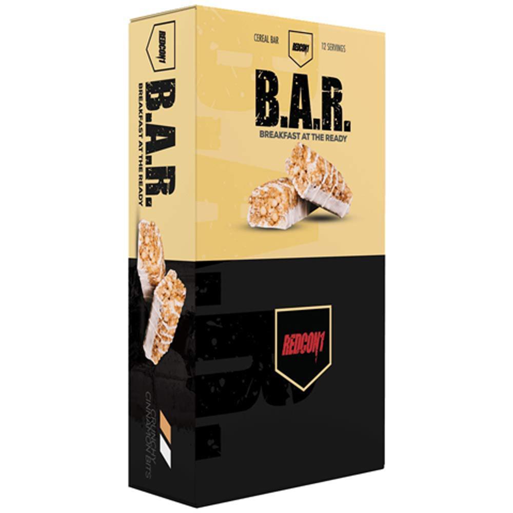 Redcon1 B.A.R. 12/Box Bars Redcon 1 Crunchy Cinnamon Bits (1723530051627)