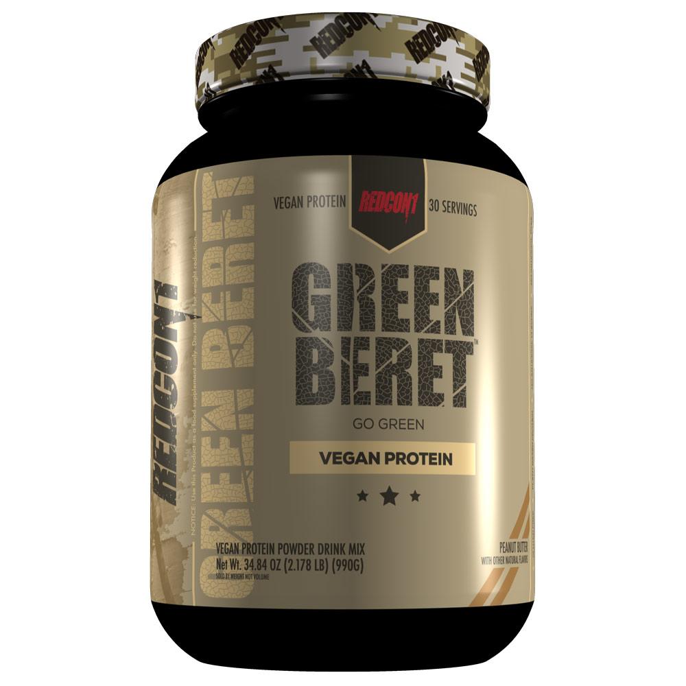 Redcon1 Green Beret Vegan Protein | Plant Based Protein Protein Powders Redcon 1 Peanut Butter (1795795877931)