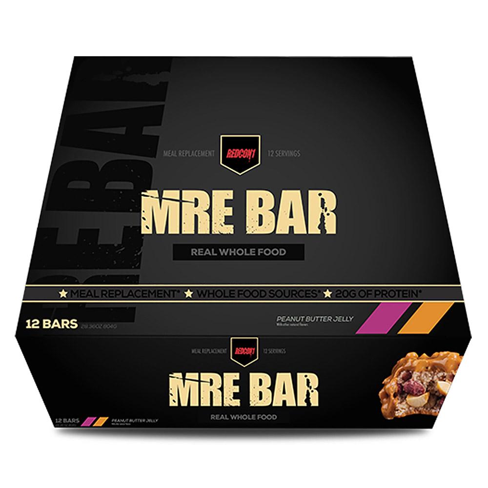 Redcon1 MRE Bars 12/Box Bars Redcon 1 Peanut Butter Jelly