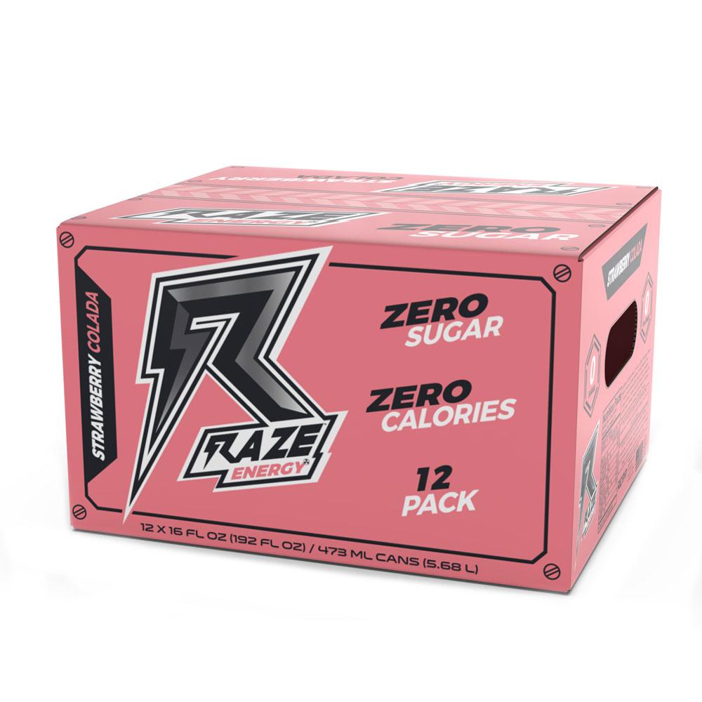 REPP Sports Raze Energy 12/Case Drinks REPP SPORTS Strawberry Colada (1745717723179)