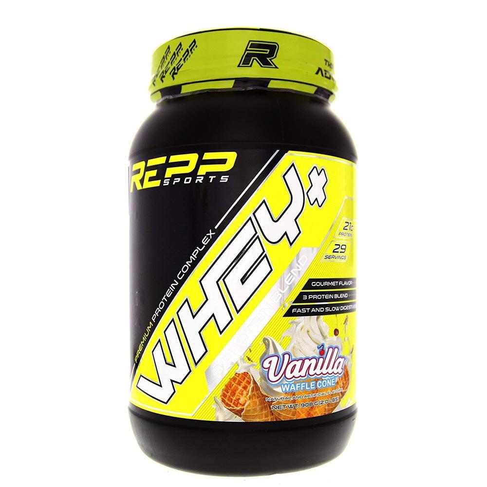 REPP Sports Whey+ Premium Protein 2lbs Protein Powders REPP SPORTS Vanilla Waffle Cone (1746424430635)