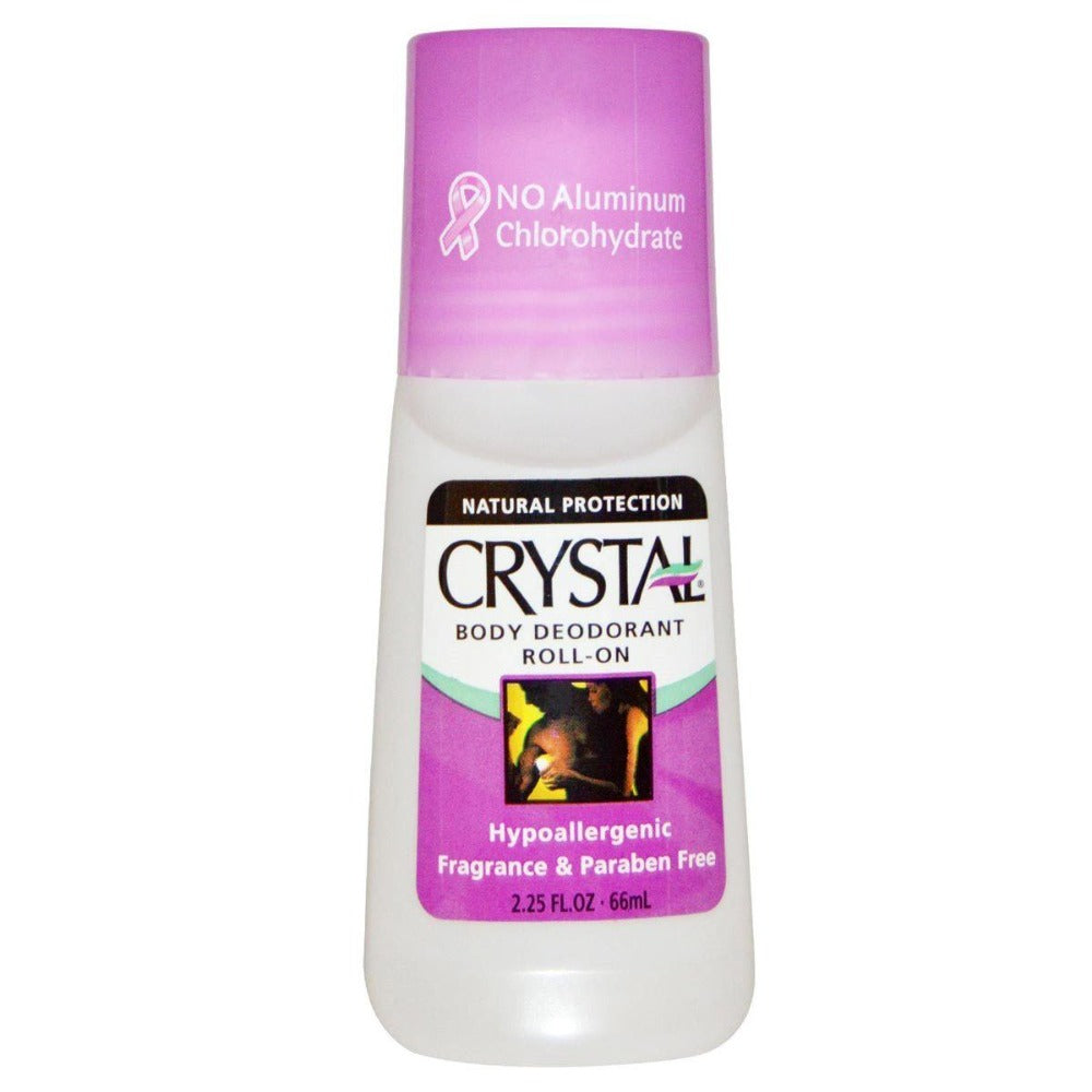Crystal Body Deodorant Roll-On 2.25 Oz Personal Care Crystal Body (1058055520299)