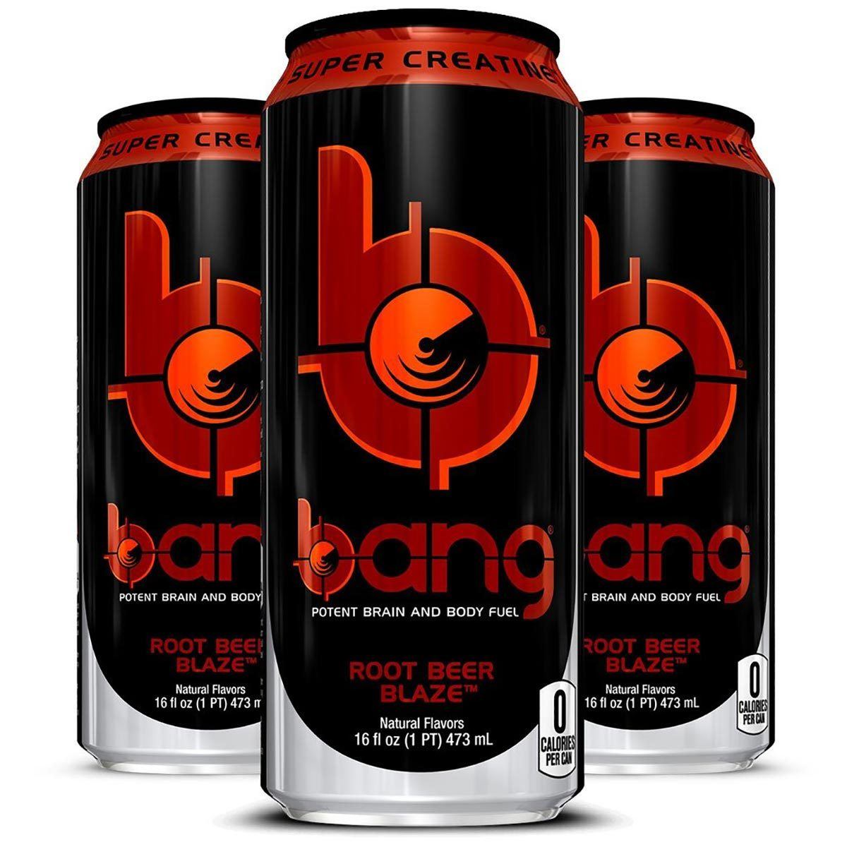 VPX Bang RTD 12/Case Diet/Energy VPX Root Beer Blaze (1058943205419)