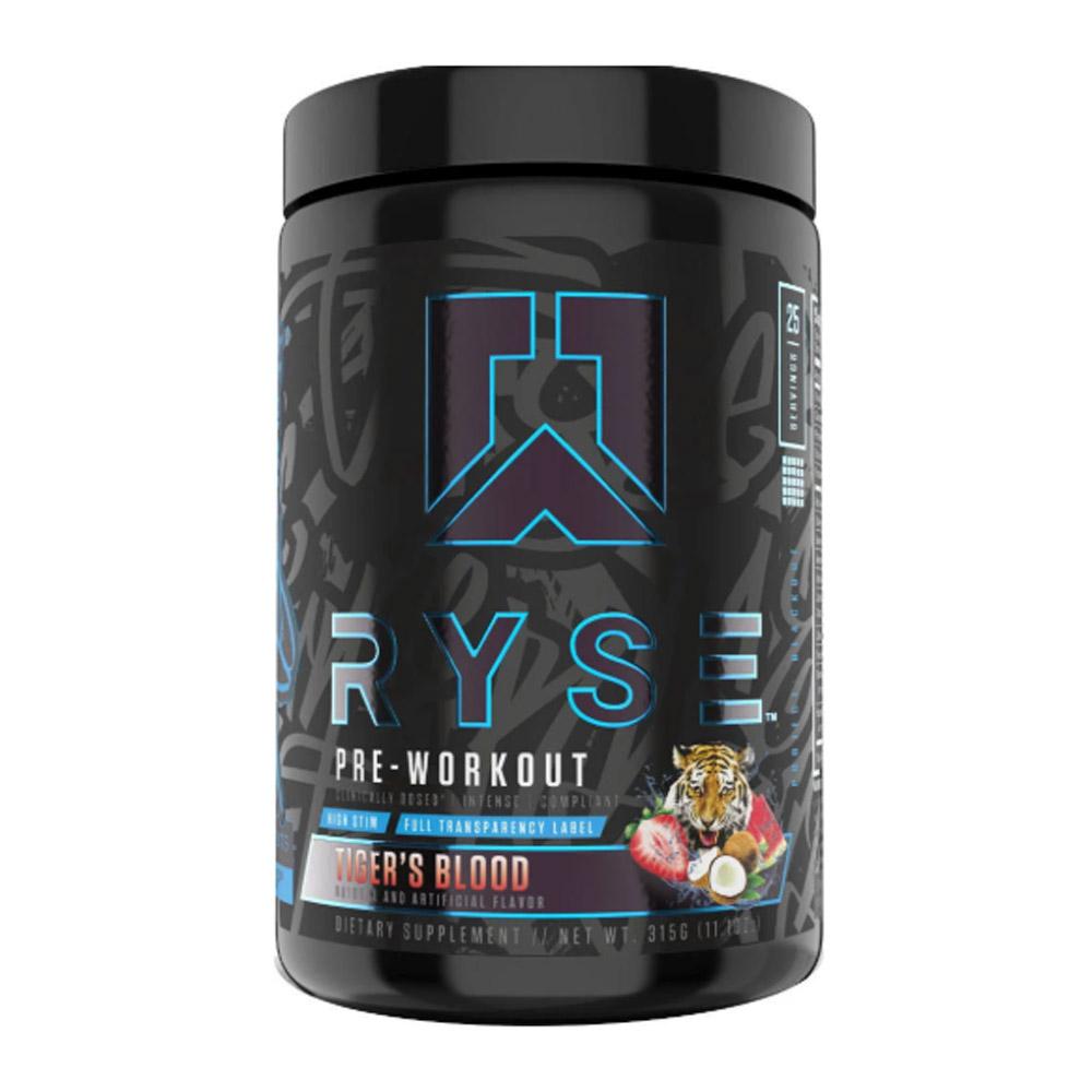 Ryse Blackout Pre 25/Servings Pre-Workouts Ryse Supplements Tigers Blood (4450708455489)
