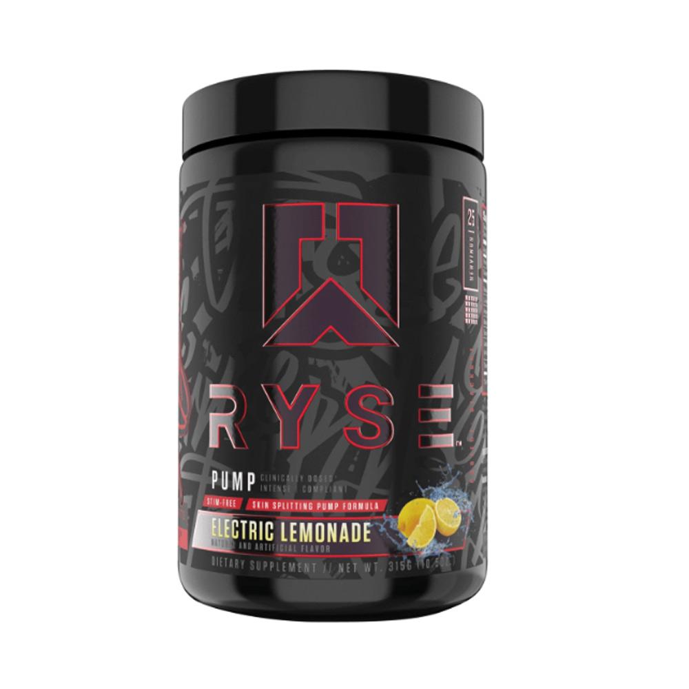 Ryse Blackout Pump 25/Servings Nitric Oxide Ryse Supplements Electric Lemonade (4450708553793)