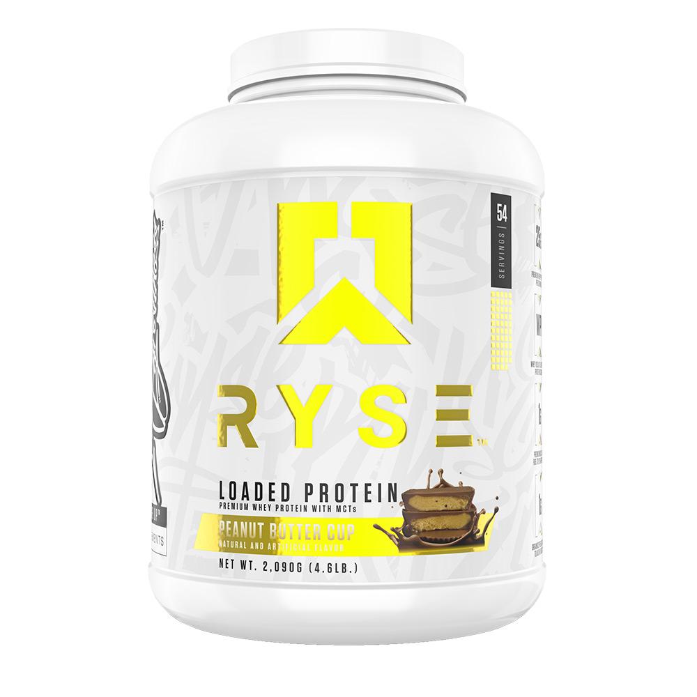 Ryse Loaded Protein 4lb Protein Powders Ryse Supplements Chocolate Peanut Butter Cup (4544209387585)
