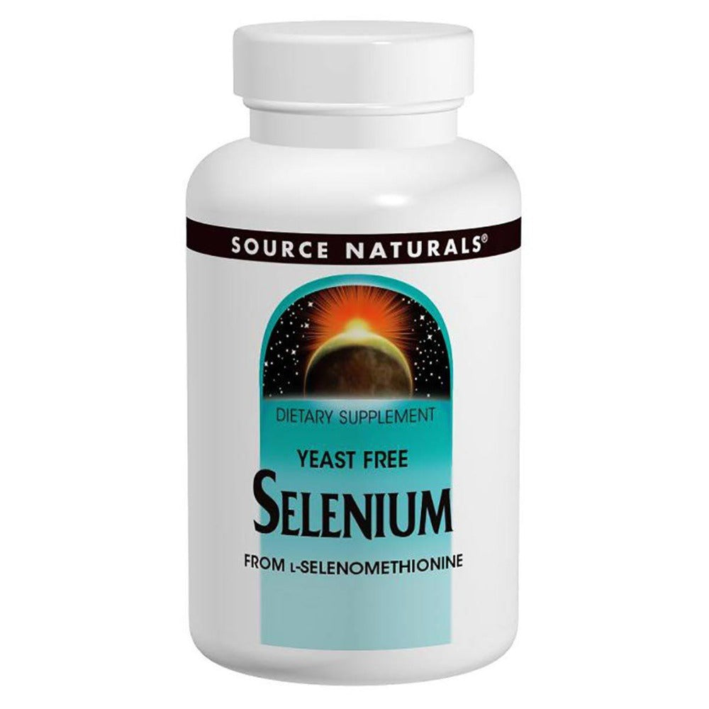 Source Naturals Selenium Yeast Free 200mcg 120 Tabs Source Naturals (1059215179819)