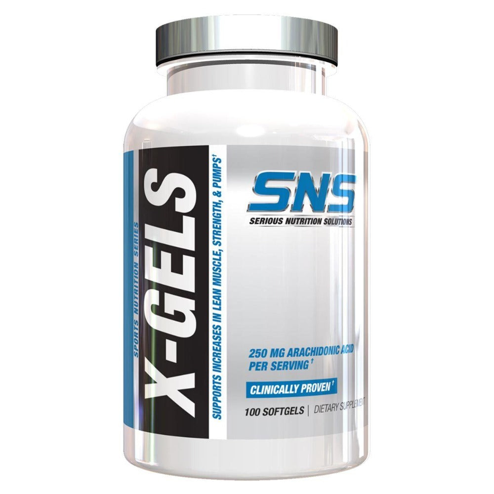 Serious Nutrition Solutions X-Gels 100 Softgels Sport Performance / Recovery Serious Nutrition Solutions (1059042983979)