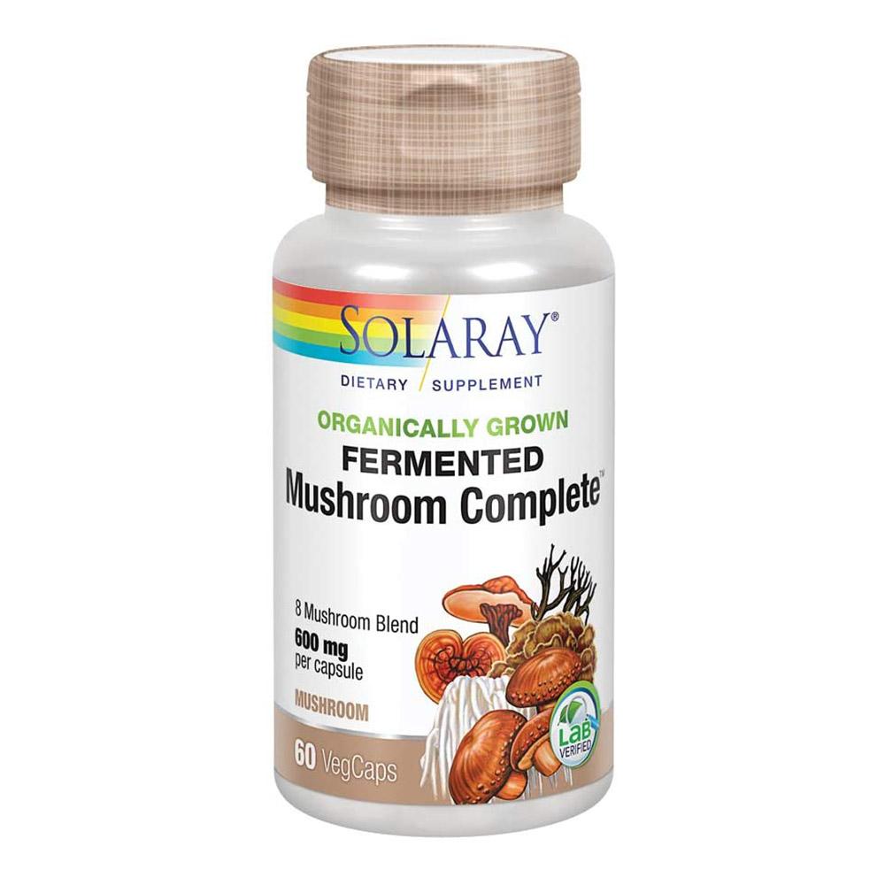 Solaray Fermented Mushroom Complete 60vc Herbs Solaray (4594712477761)