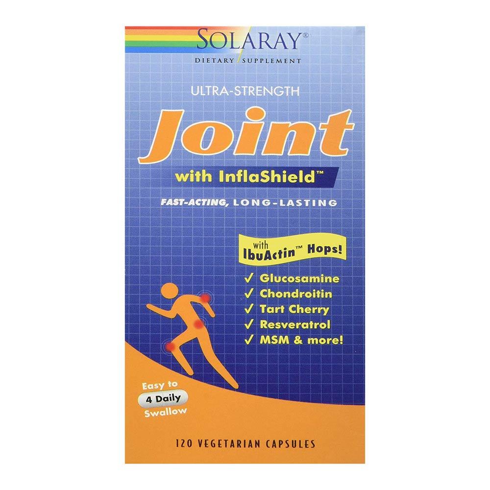 Solaray Joint with InflaShield & Glucosamine Chondroitin 120 Vege Caps Joint Aids Solaray (1058292727851)