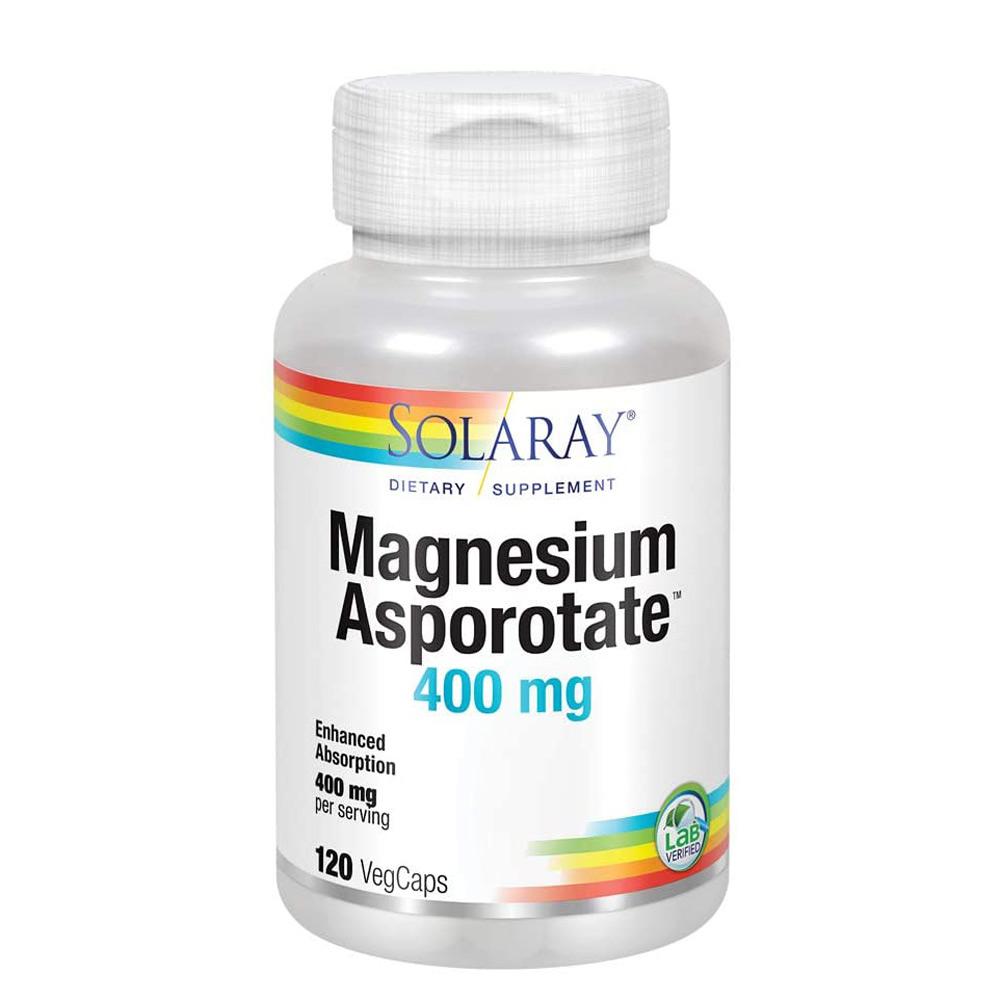 Solaray Magnesium Asporotate 200mg 120 Caps Minerals Solaray (1057898430507)