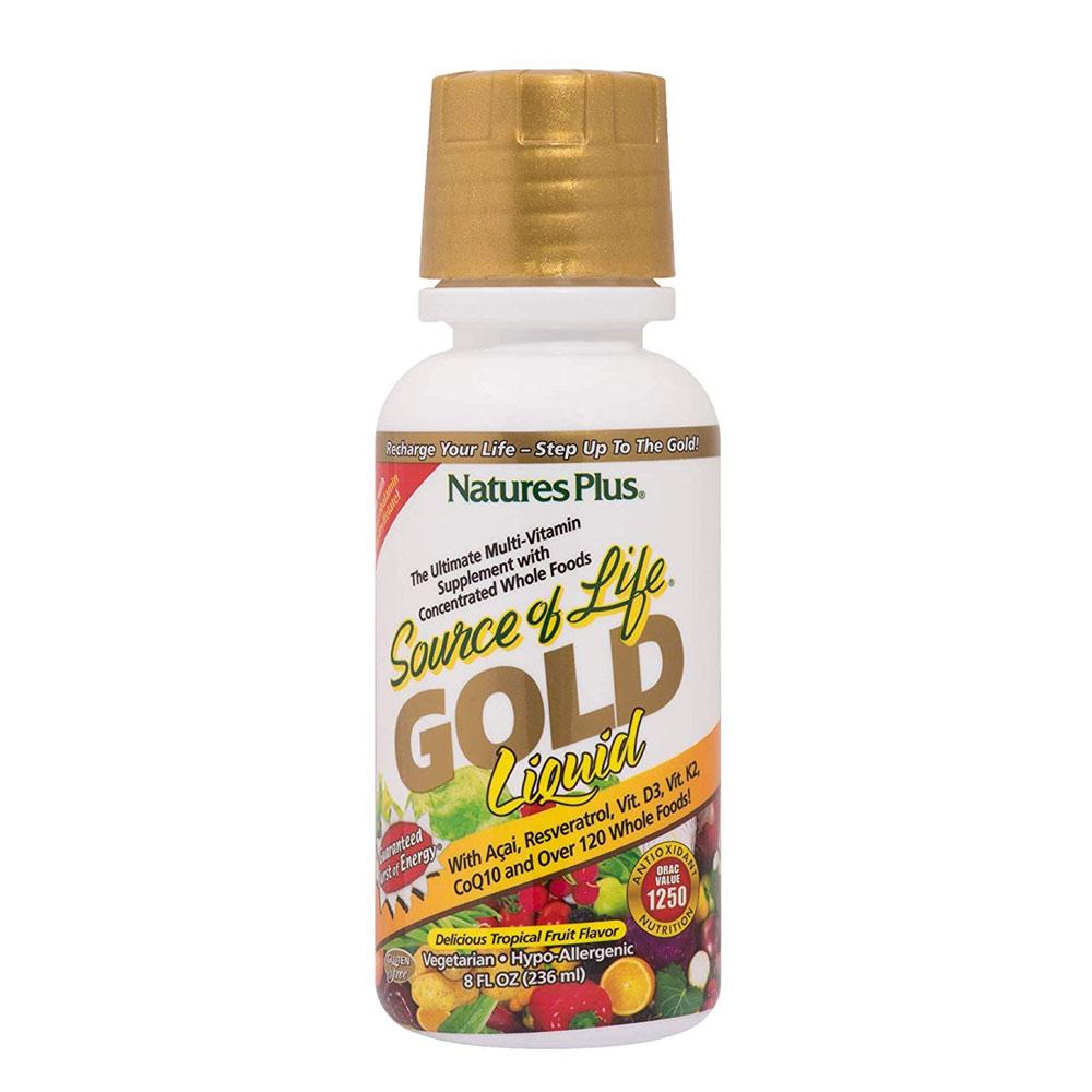 Nature's Plus Source of Life Gold 8oz Multi Vitamins Nature's Plus (4094989926443)