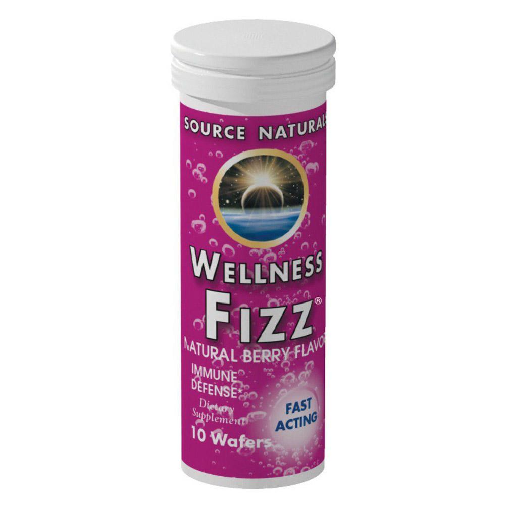 Source Naturals Wellness Fizz 10 Wafers Specialty Health Products Source Naturals Natural Berry (1758752145451)