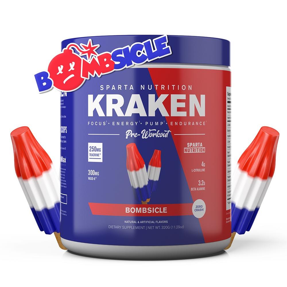 Sparta Nutrition Kraken 40 Servings Pre-workout Sparta Nutrition bombsicle (1059316957227)