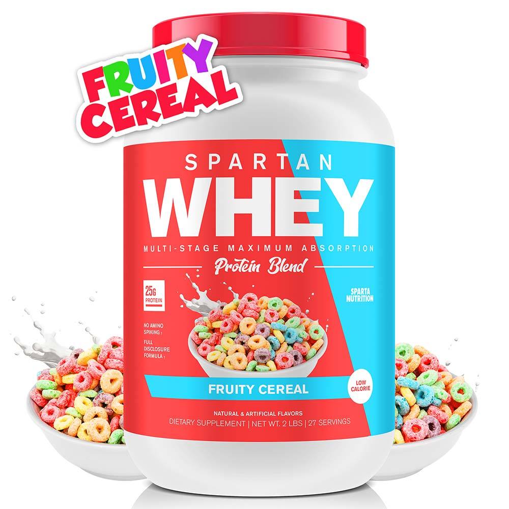 Spartan Whey 2lbs Protein Powders Sparta Nutrition LOOPY FRUITS (1677763248171)