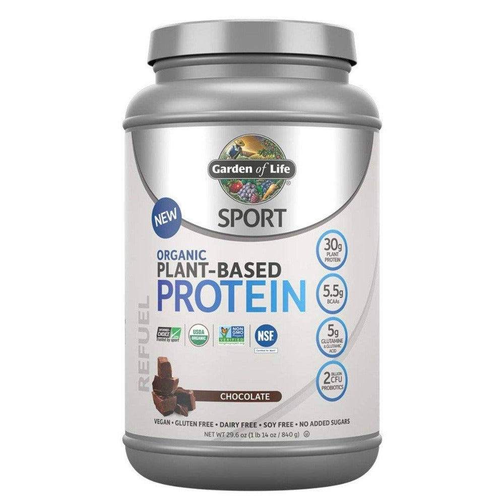 Garden Of Life Organic Plant-Based Protein Protein Powders Garden of Life Chocolate (1441922711595)