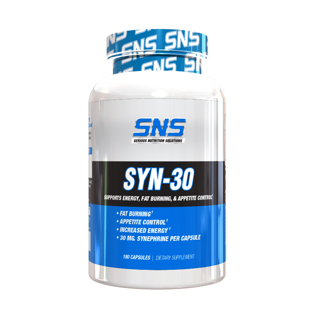 Serious Nutrition Solutions SYN-30 180 Caps | Fat Burner Diet/Energy Serious Nutrition Solutions (1059042852907)