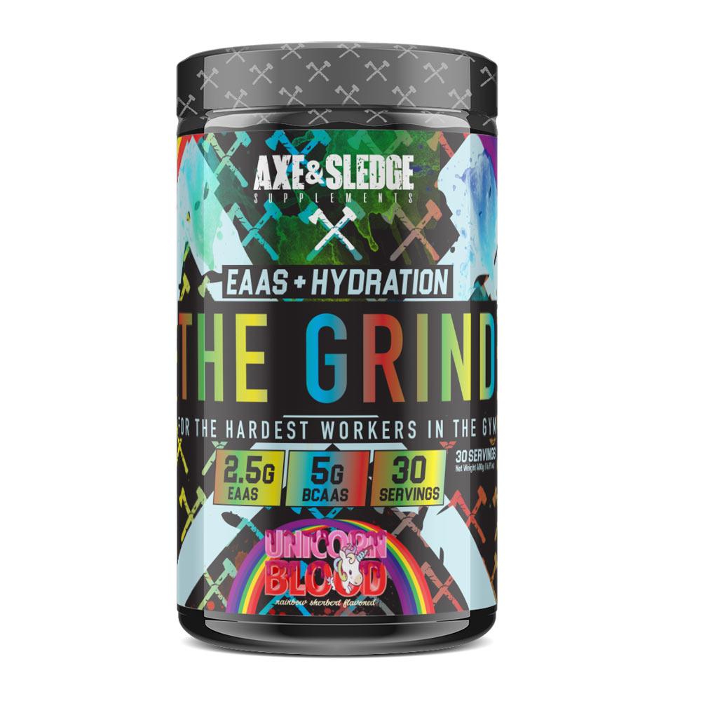 Axe & Sledge The Grind EAAs + Hydration | Branched Chain Amino Acids BCAAs Amino Acids AXE & SLEDGE UNICORN'S BLOOD (1812332511275)