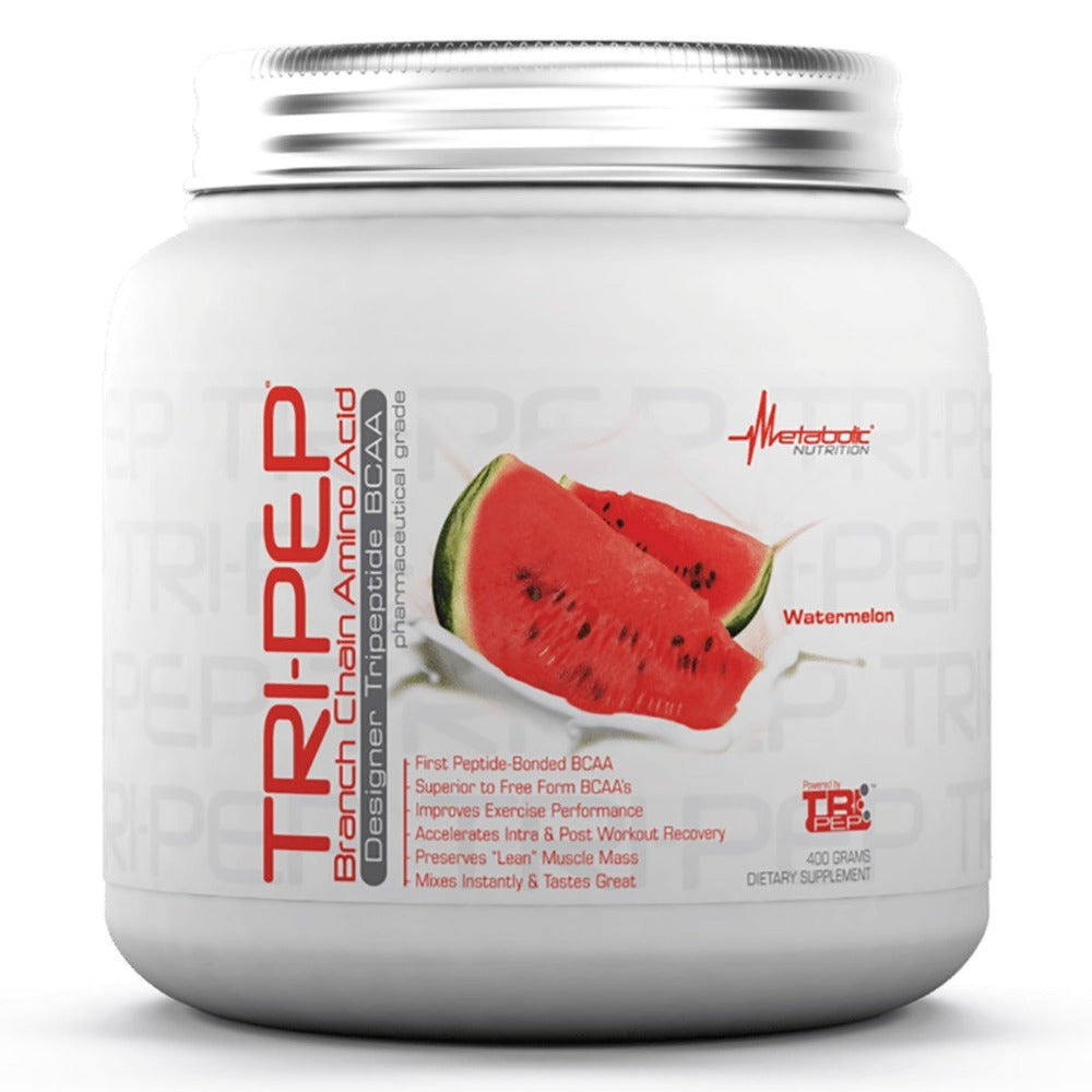 Metabolic Nutrition Tri-Pep 400 Grams Amino Acids Metabolic Nutrition Watermelon (1058828681259)