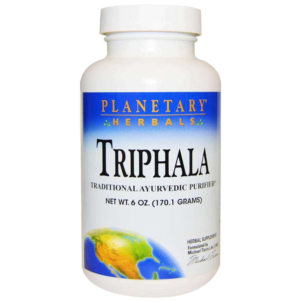 Planetary Herbals Triphala Powder 6 Oz Digestive Health / Probiotics Planetary Herbals (1058837725227)