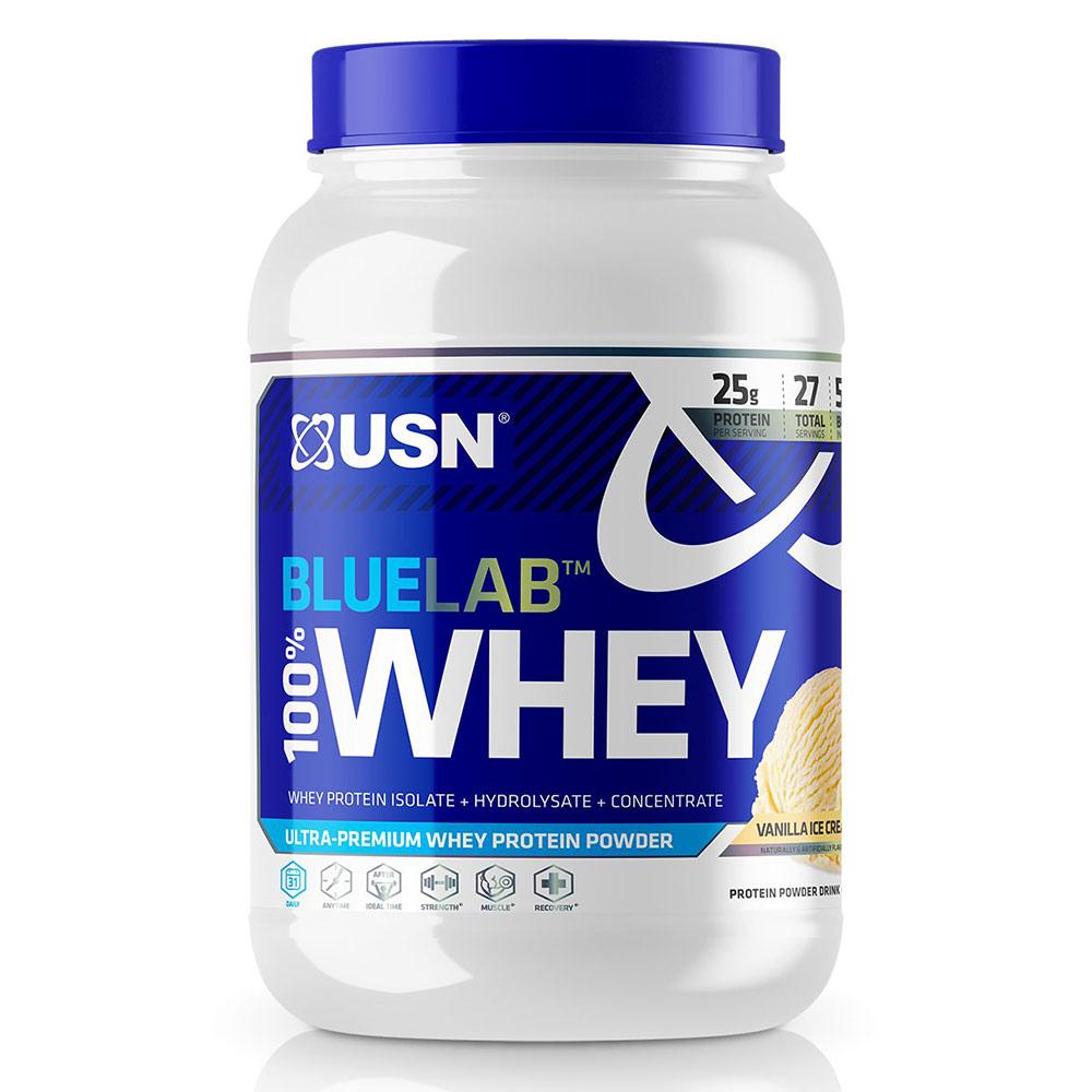 USN BLUE LAB 100% WHEY 2LB Protein Powders USN VANILLA (1565505323051)