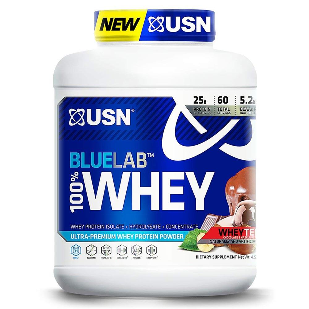 USN BLUE LAB 100% WHEY 4.5LB Protein Powders USN WHEYTELLA (1565505847339)