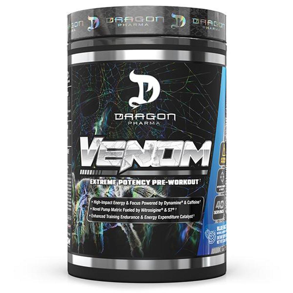Dragon Pharma Venom 40/Sv Pre-Workouts Dragon Pharma Blue Raspberry (4495480094785)