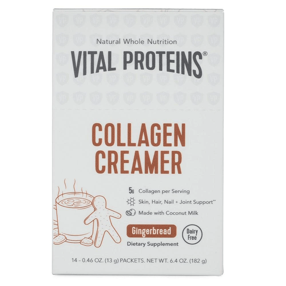 Vital Proteins Collagen Creamer 14 Packets Gingerbread Personal Care& - Hygeine Vital Proteins