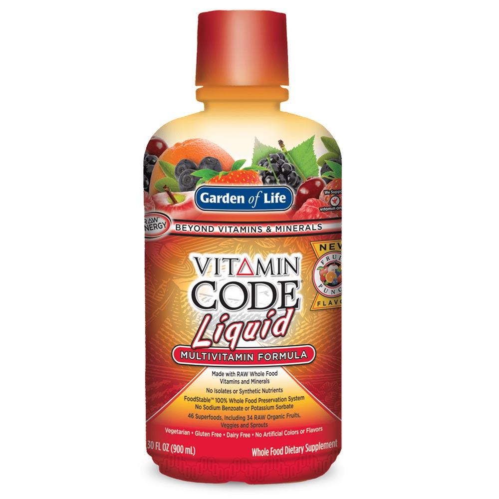 Garden of Life Vitamin Code Liquid 30oz Vitamins & Minerals Garden of Life (1873070522411)