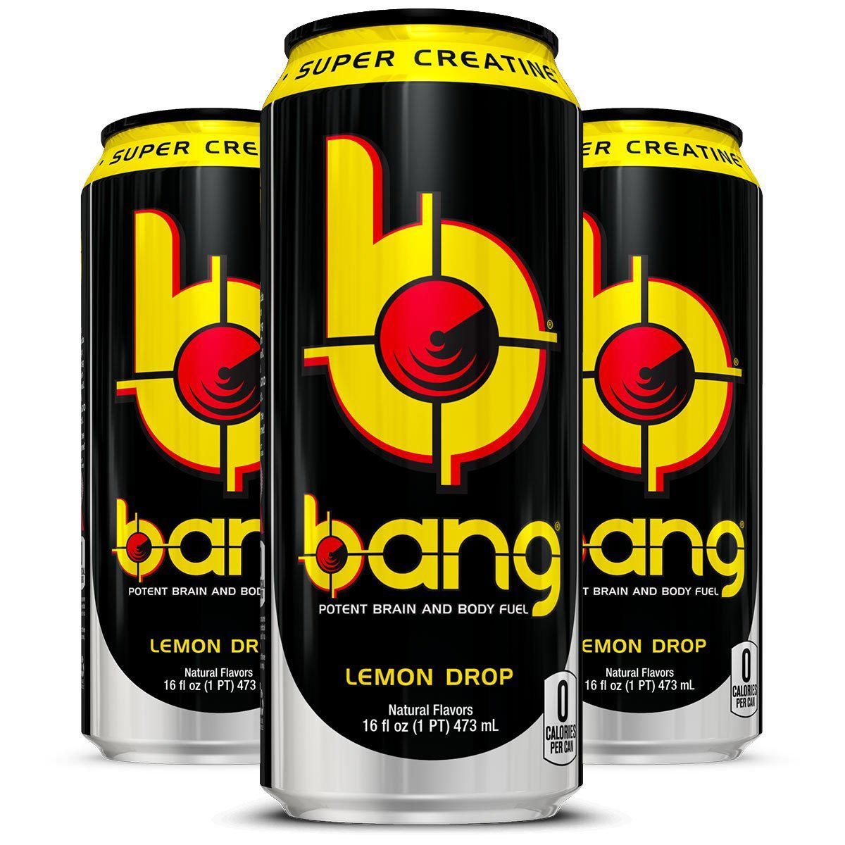VPX Bang RTD 12/Case Diet/Energy VPX Lemon Drop (1058943205419)