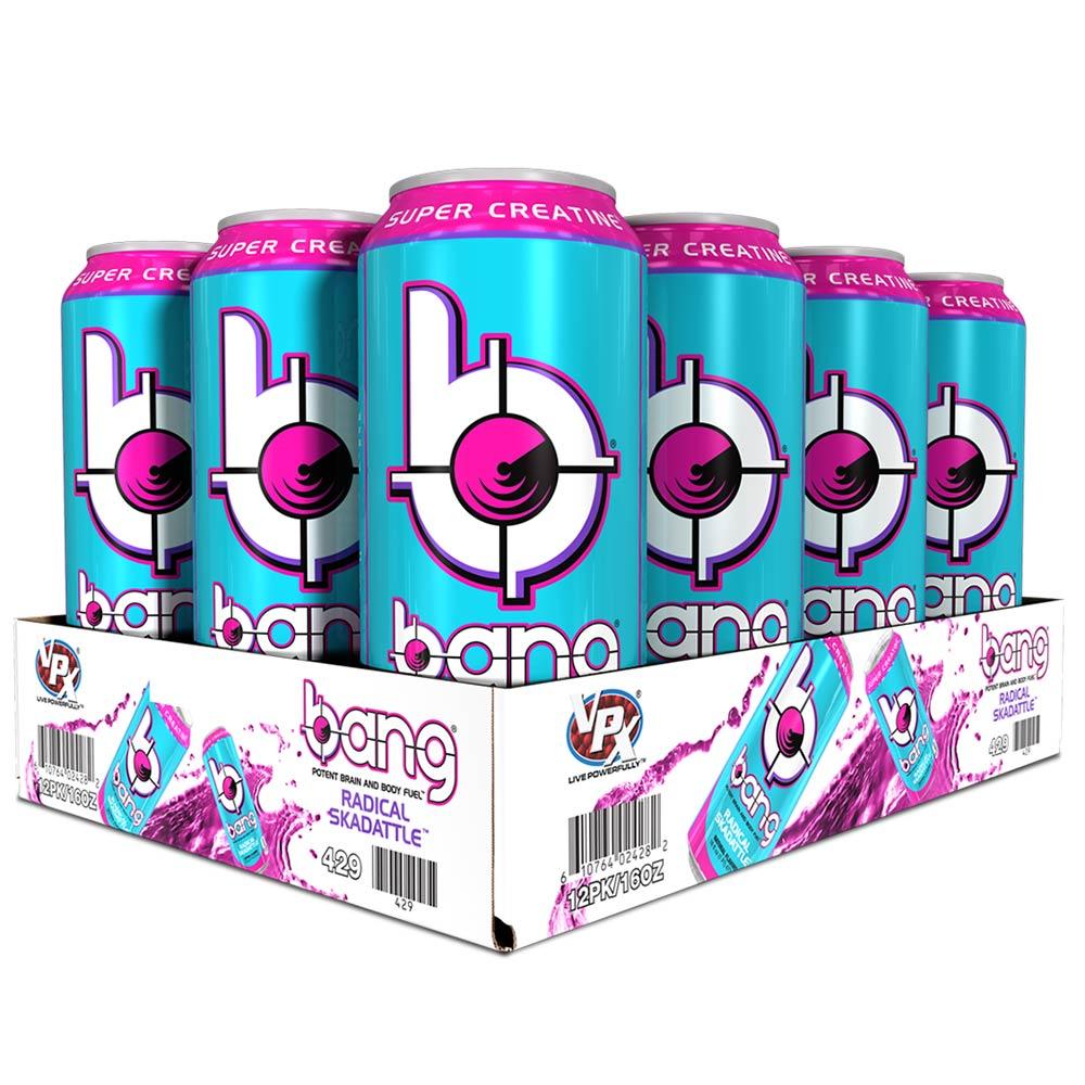 VPX Bang RTD 12/Case Diet/Energy VPX Radical Skadattle (1058943205419)