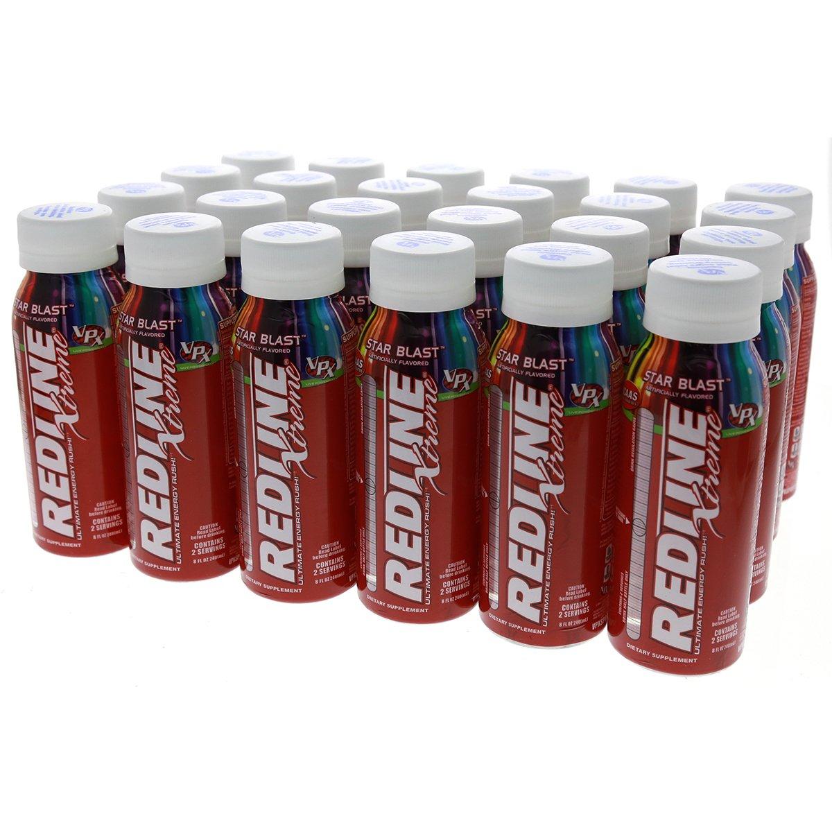 VPX Redline Extreme RTD 24/Case Diet/Energy VPX Star Blast (1058083700779)