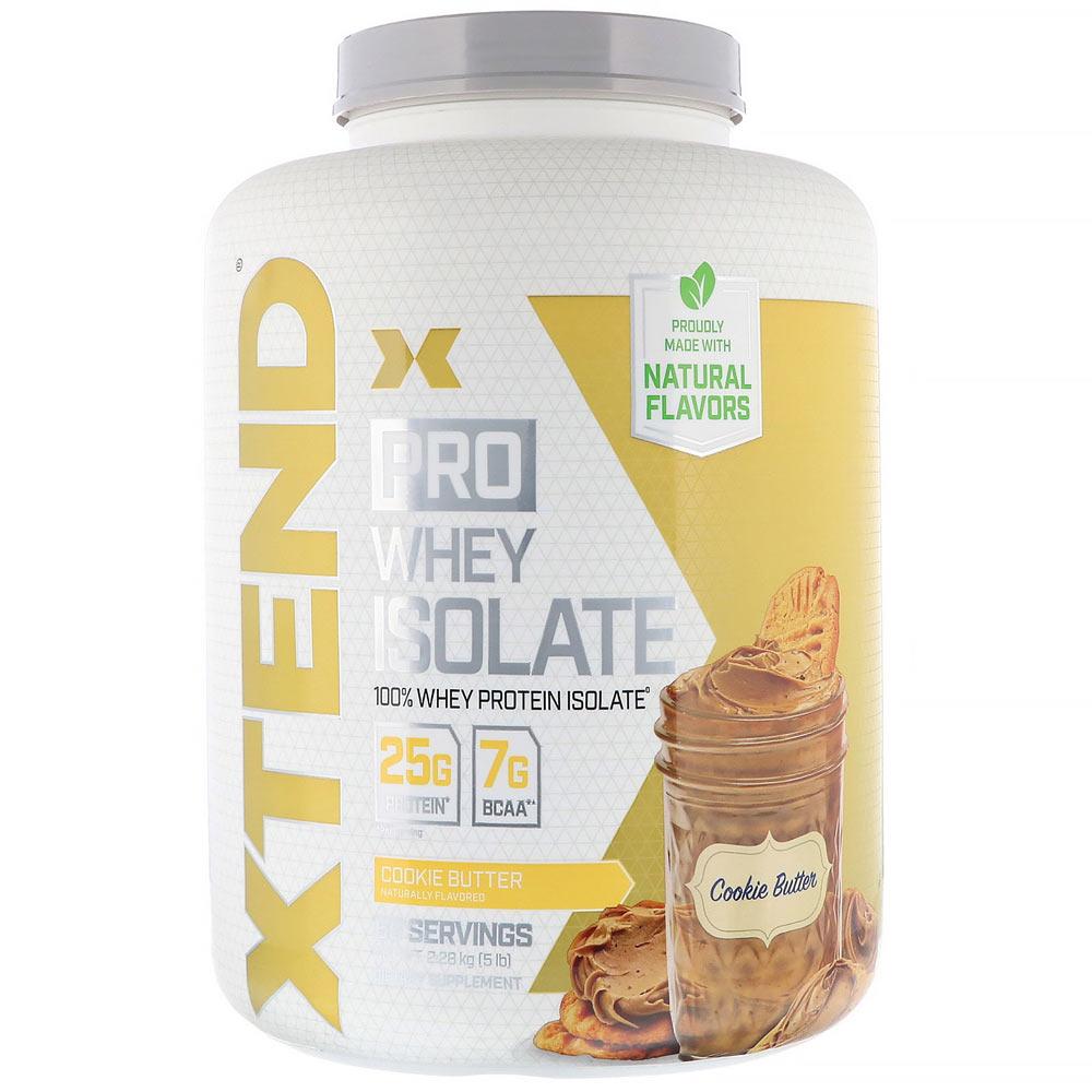 Xtend (Formerly Scivation) Pro Whey Isolate 5lb Protein Powders Scivation Cookie Butter (4330982899777)