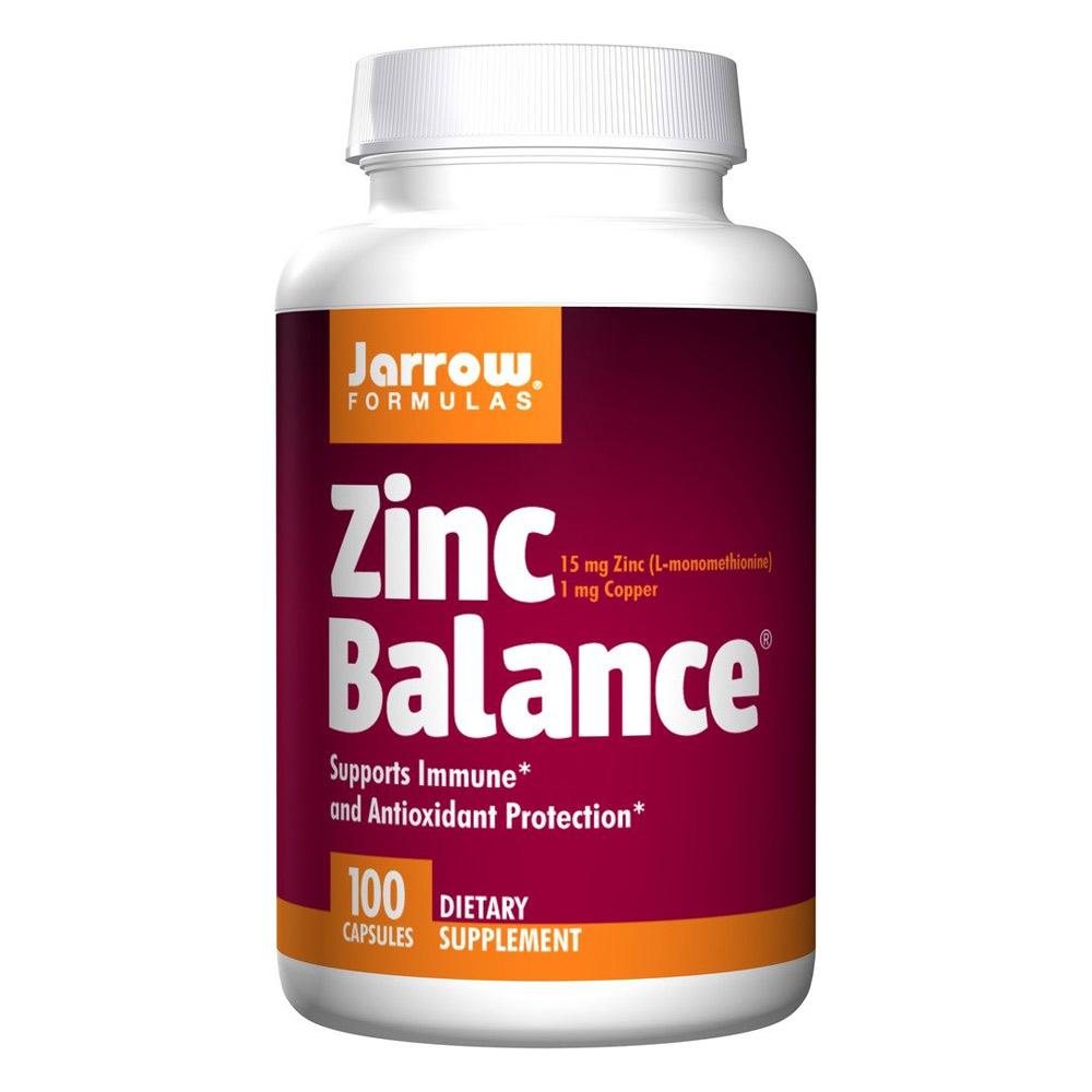 Jarrow Formulas Zinc Balance 15mg 100 Capsules | Immune Health Vitamins & Minerals Jarrow Formulas (1778506235947)