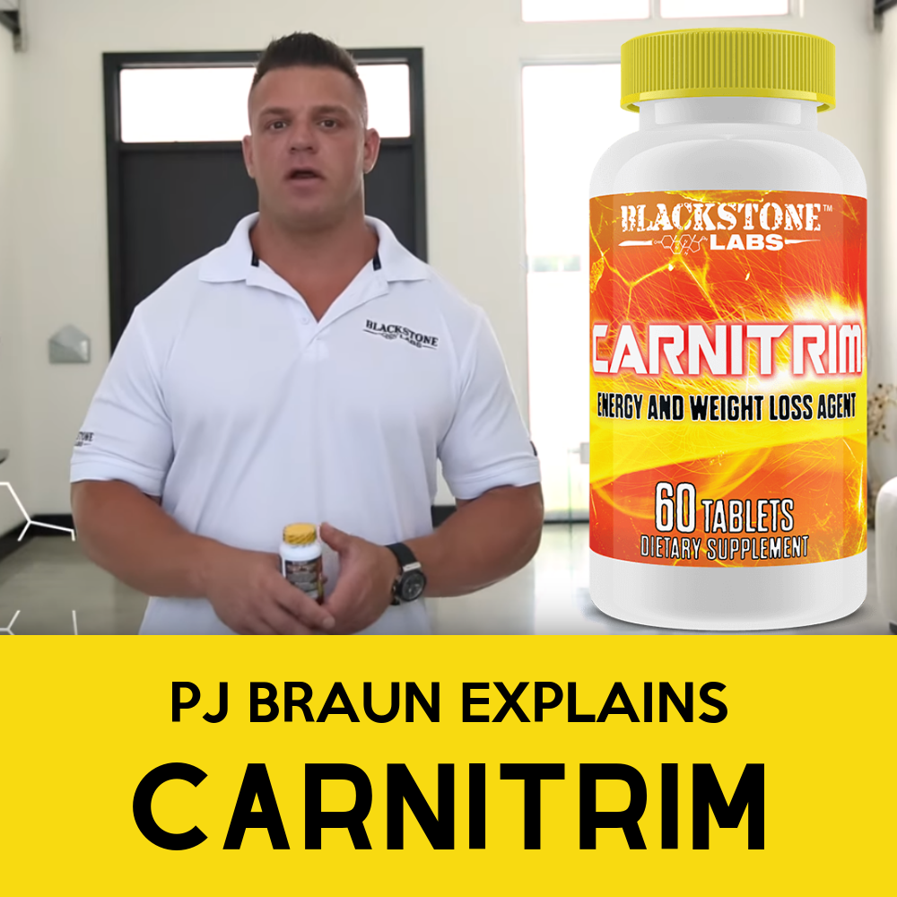 CarniTrim Blackstone Labs Newest Fat Burner Explained by PJ Braun