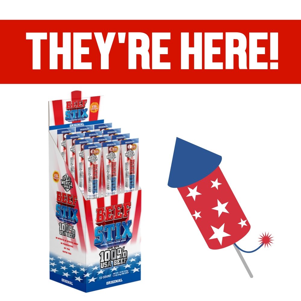 Merica Labz Spin-Off Brand Merica Snax Rolls Out Beef Stix