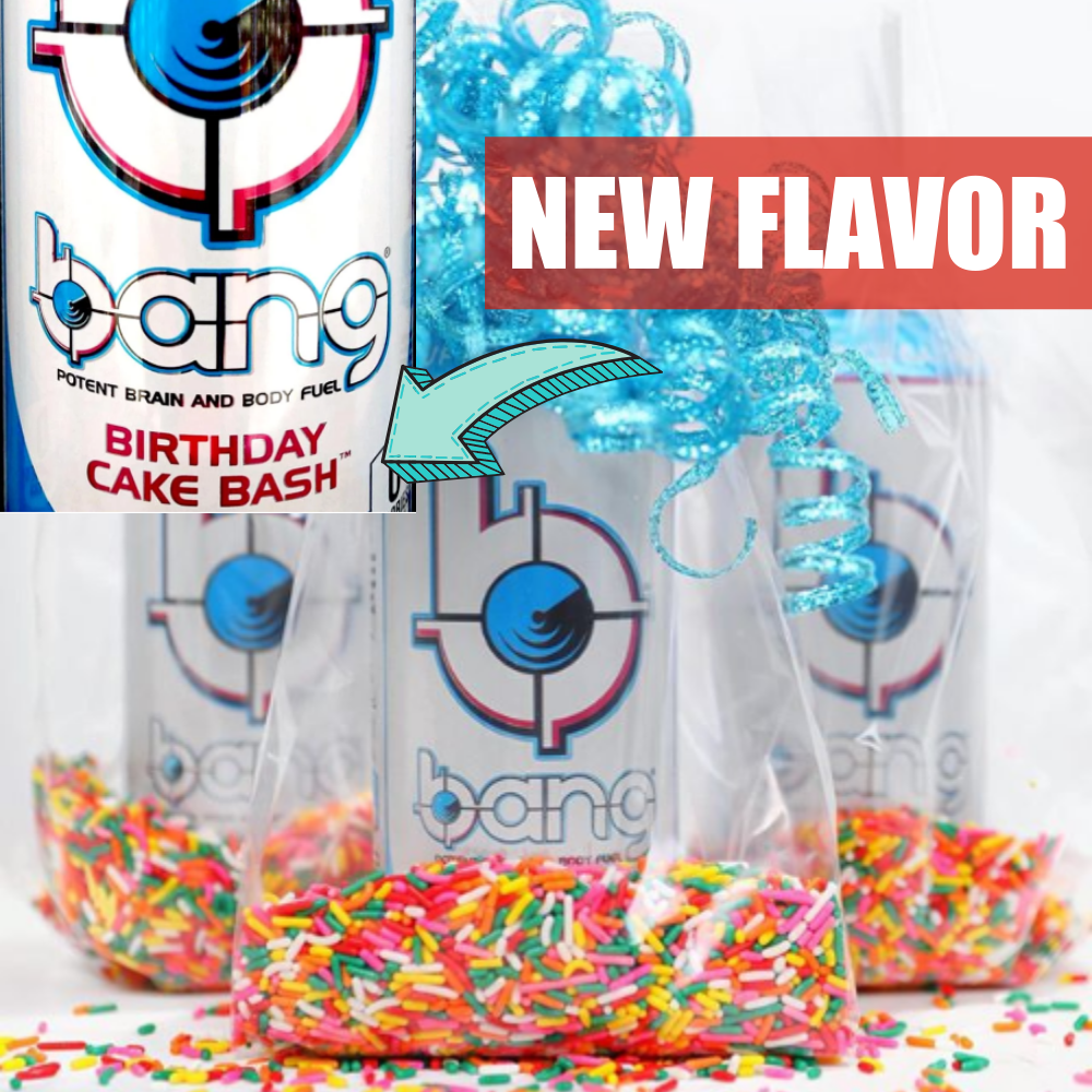 All New Bang Energy Flavor Revealed... Birthday Cake Bash