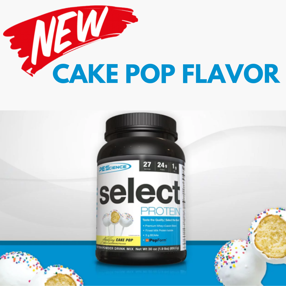 PEScience Releases New Cake Pop Select Protein Flavor