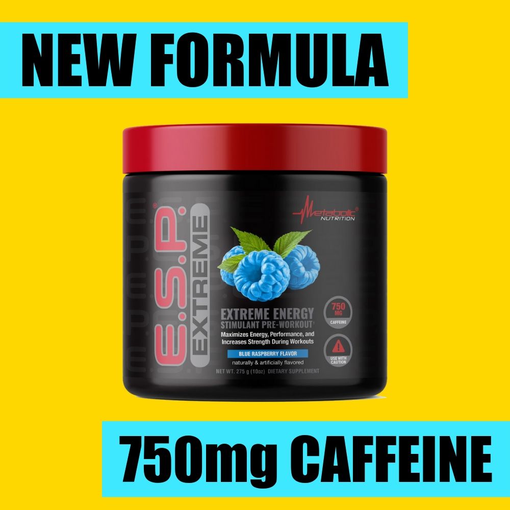 Metabolic ESP Extreme New Formula 750mg Caffeine