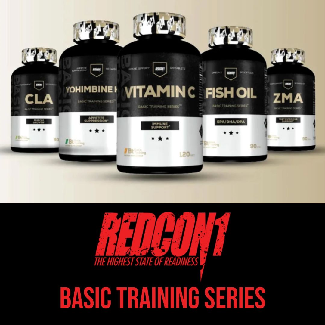 Redcon1 Adds 6 Supplements to Their "Basic Training" Line
