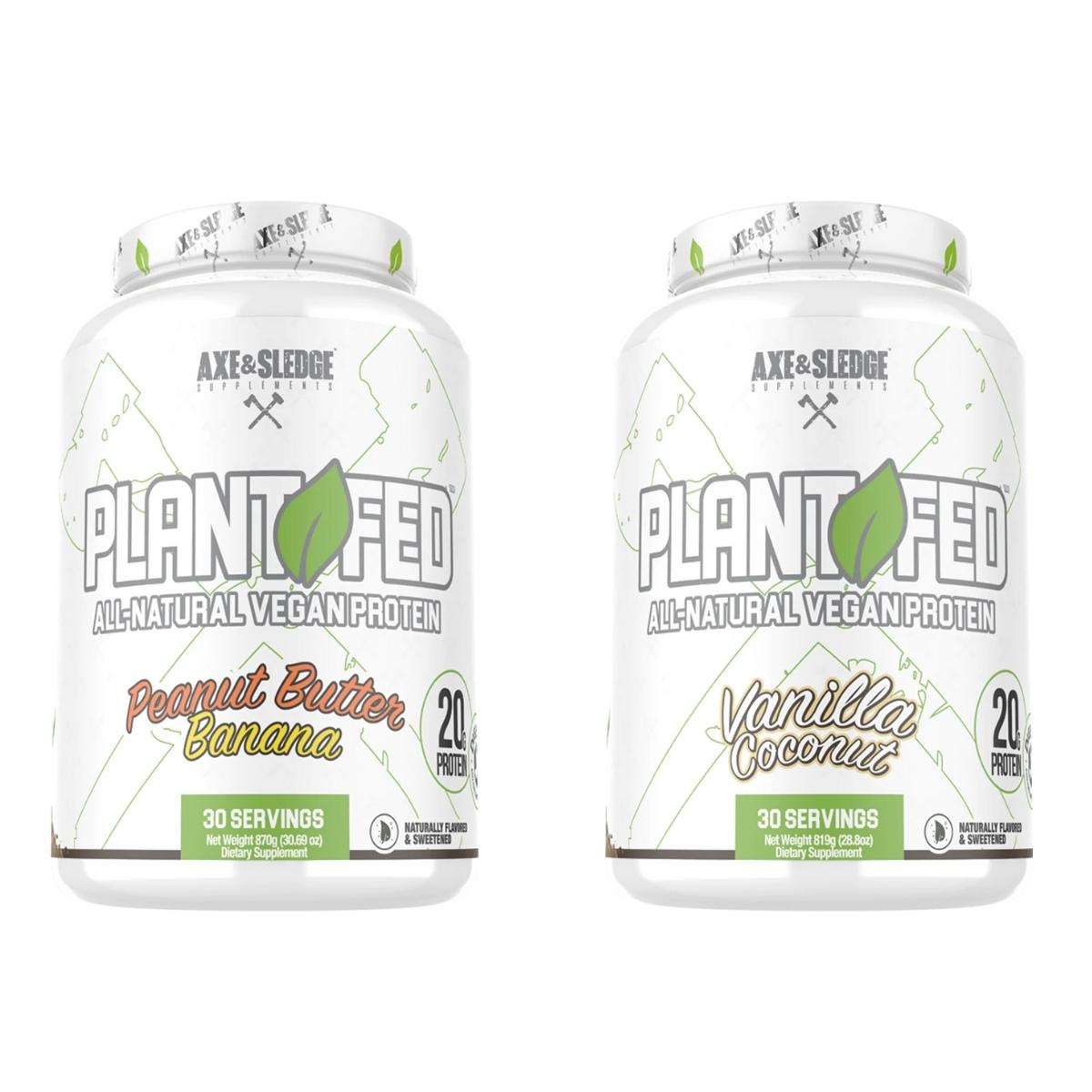 NEW Axe & Sledge Plant Fed Vegan Protein Powder
