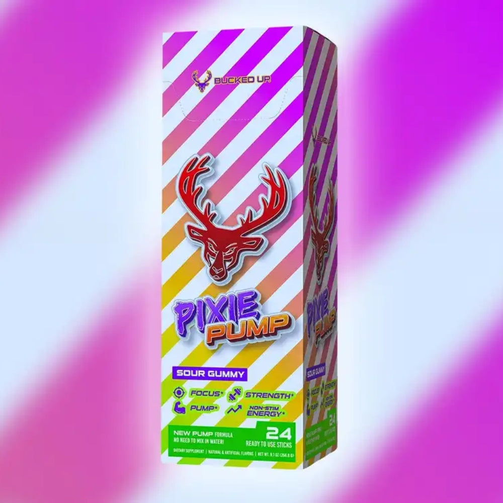 Bucked Up Introduces Pixie Pump | Nitrosigine Powered Pre-Workout