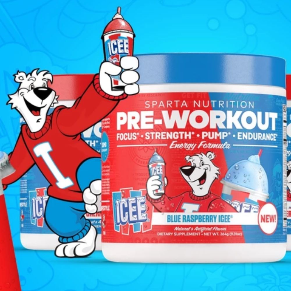 Sparta Nutrition's All New ICEE Flavored Pre-Workout